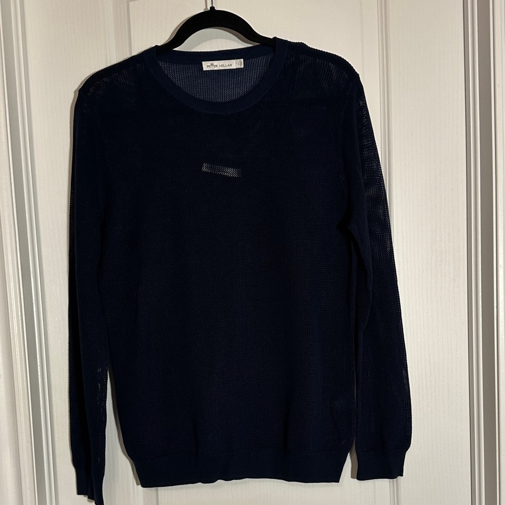 Peter Millar Dark Blue Crewneck Sweater